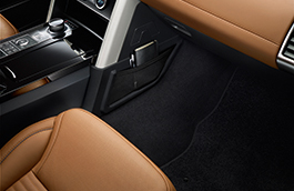 Сітка для зберігання дрібничок на центральний тонель темного кольору Discovery 5 L462 (35478)