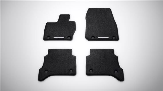 Комплект килимків текстильних LWB 5 SEAT, PREMIUM EBONY Range Rover L460 (21987)