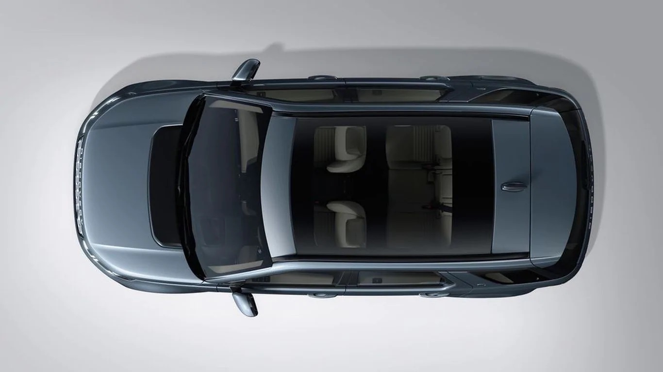 Комплект рейлінгів чорних (панорамний дах) Discovery Sport L550 (35950)