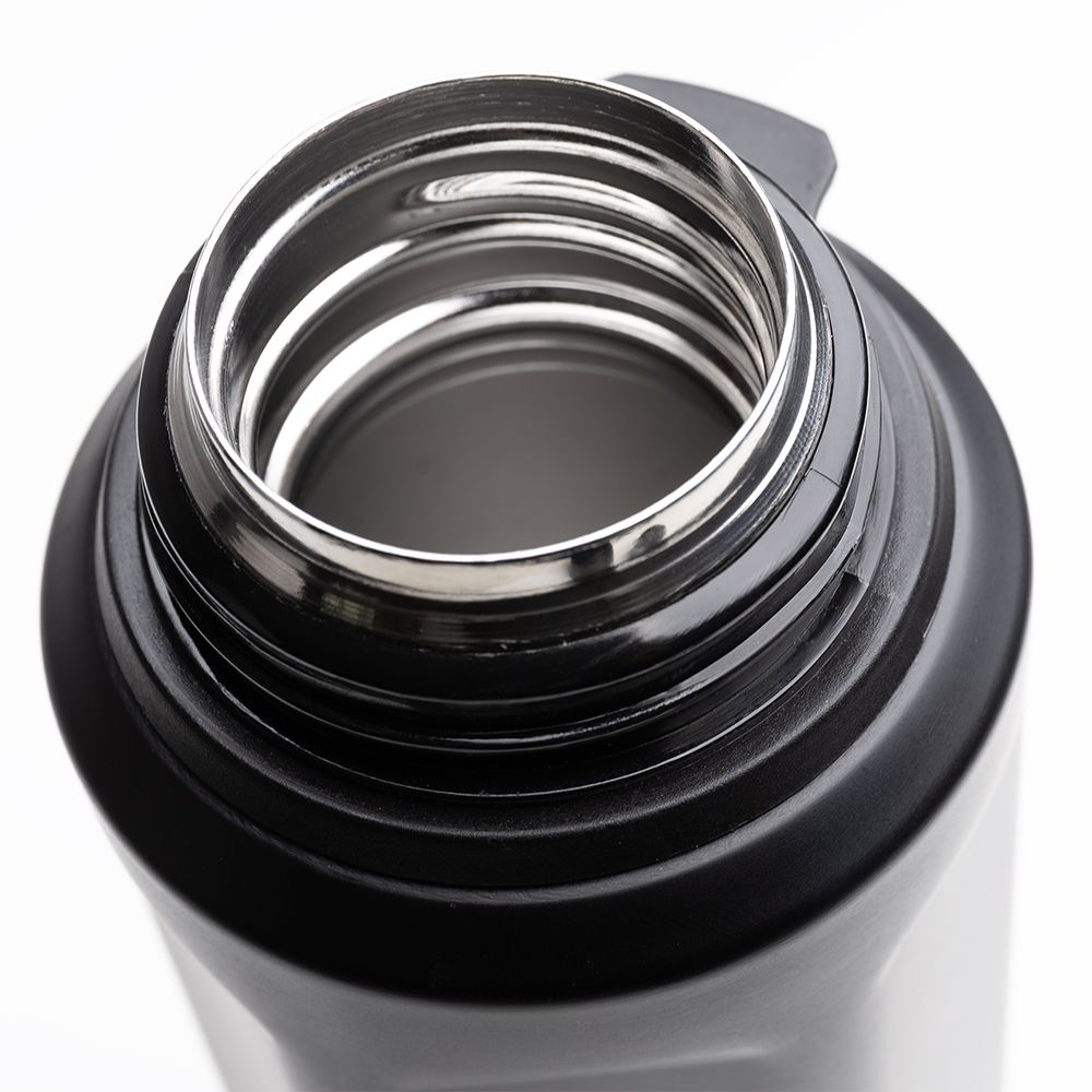 Стальна фляга Defender для подорожей з чашкою (38976)