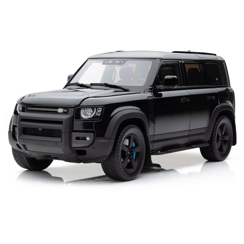 Модель автомобіля Land Rover Defender 110 V8, масштаб 1:18, колір Santorini Black (38980)