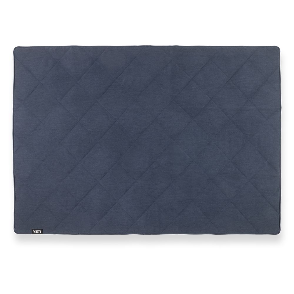 Ковдра для пікніка Defender Yeti, брудовідштовхуюча, водонепроникна, колір чорний з синім (42416)