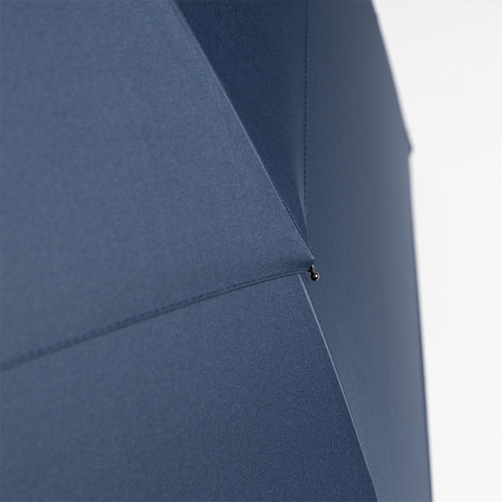 Парасолька - тростина синього кольору з логотипом Discovery (38983)