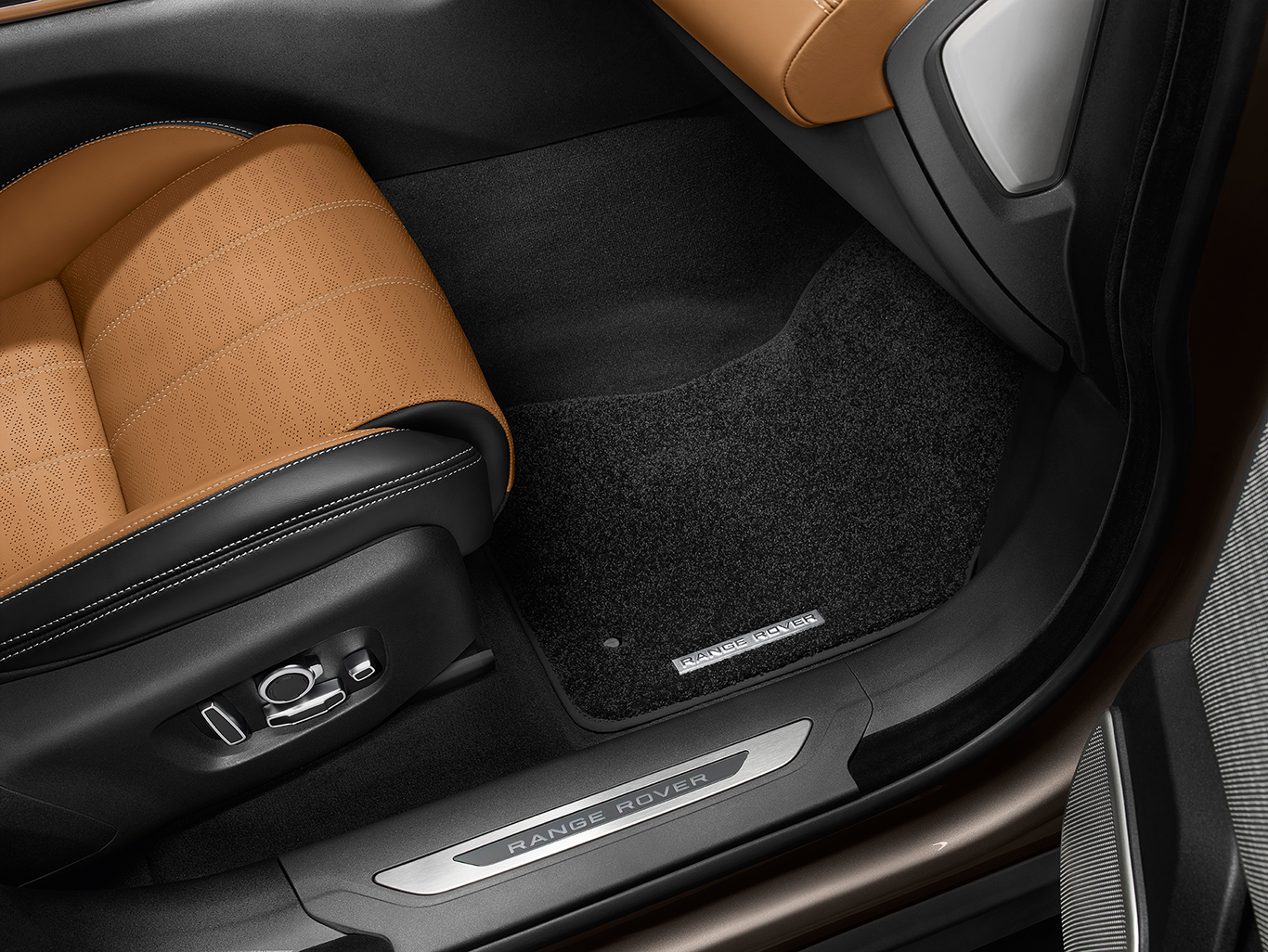 Комплект килимків текстильних Ebony Range Rover Velar (35225)