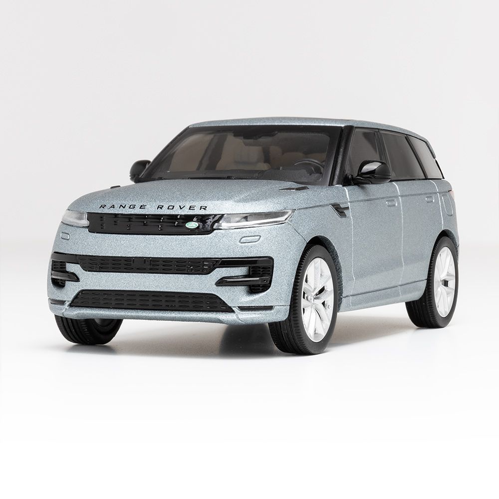 Модель автомобіля Range Rover Sport, масштаб 1:43, колір satin eiger grey (38954)