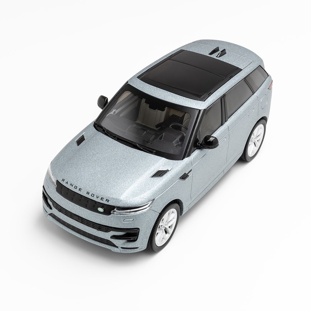Модель автомобіля Range Rover Sport, масштаб 1:43, колір satin eiger grey (38954)