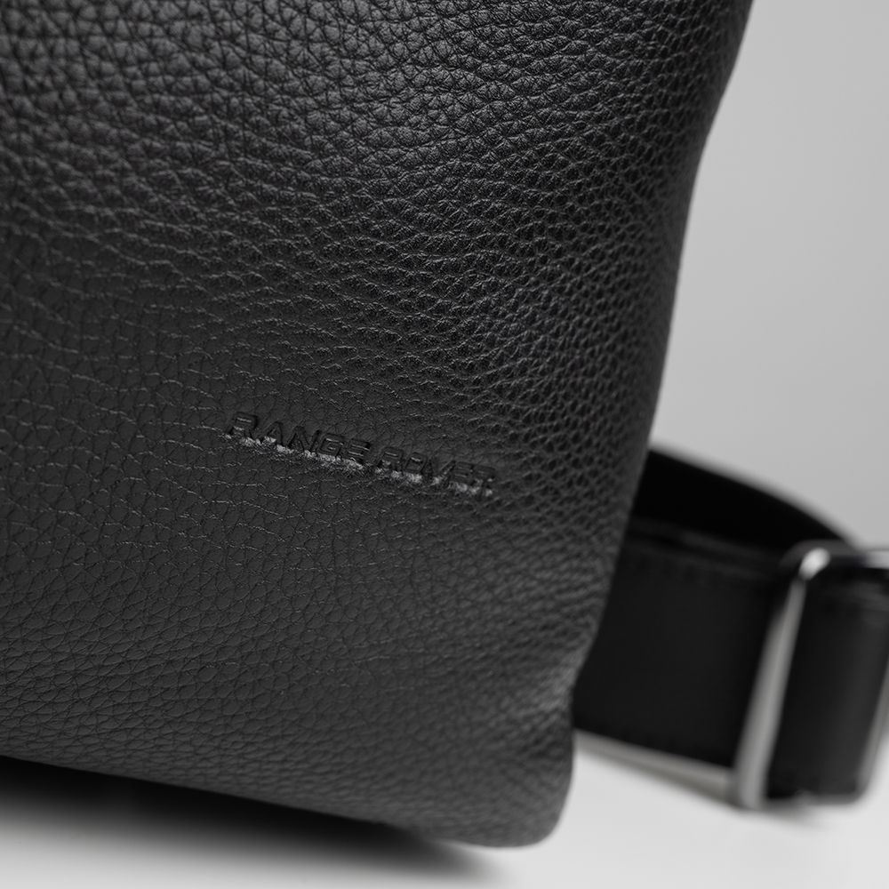 Сумка Range Rover, шкіряна, чорного кольору (38978)