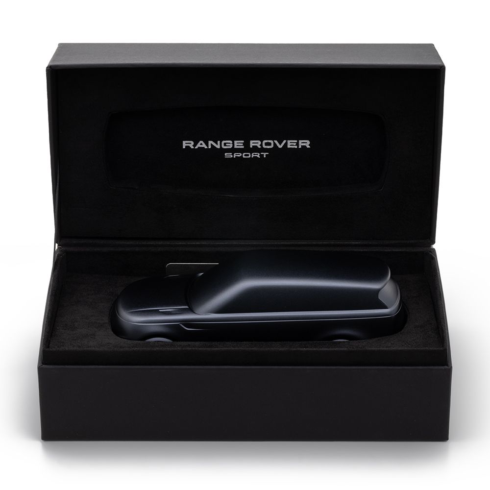 Модель скульптурна автомобіля Range Rover Sport, алюміній, колір Varesine Blue (43844)