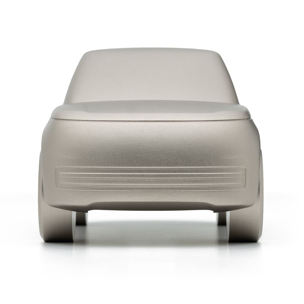 Модель скульптурна автомобіля Range Rover, алюміній, колір Batumi Gold (43856)