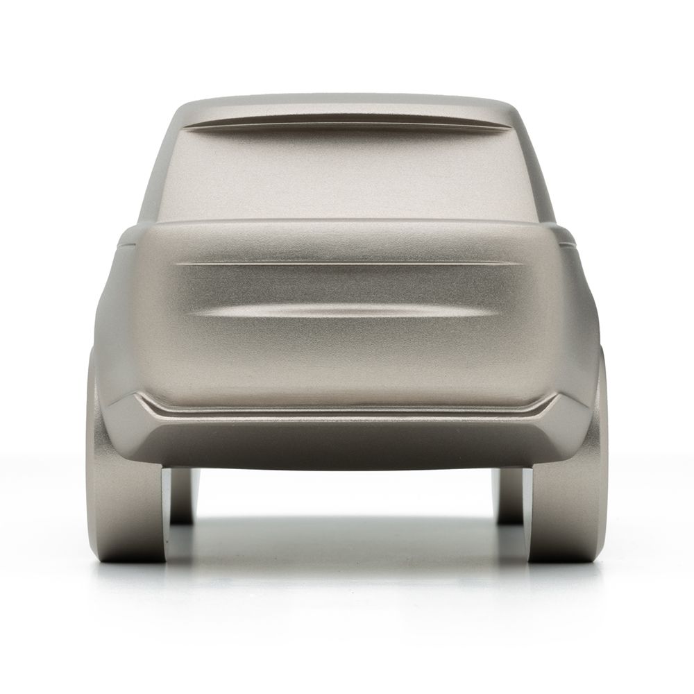 Модель скульптурна автомобіля Range Rover, алюміній, колір Batumi Gold (43856)