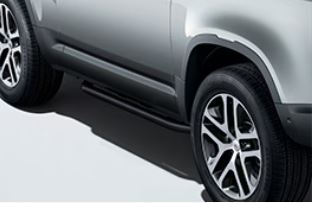 Захисні дуги бічні Black, комплект Defender 90 L663 (36000)