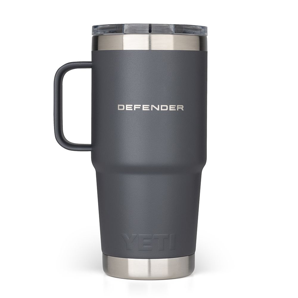 Кружка для подорожей Defender Yeti Rambler®, 591 мл., сіра (41462)