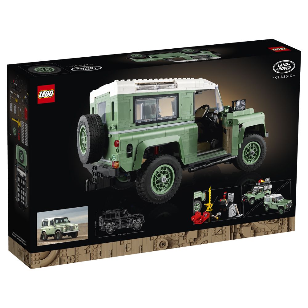 Конструктор LEGO® LAND ROVER CLASSIC DEFENDER 90 (38970)