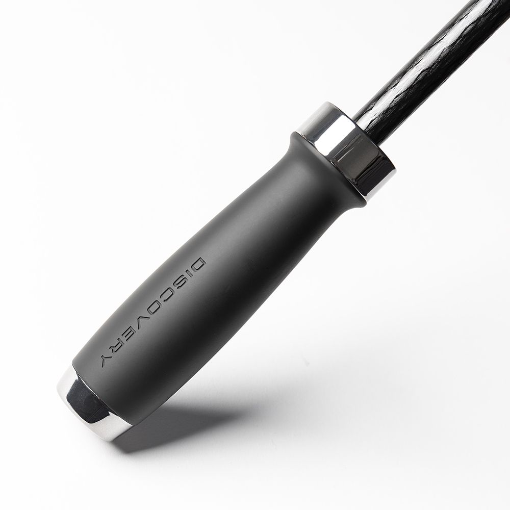 Парасолька - тростина синього кольору з логотипом Discovery (38983)