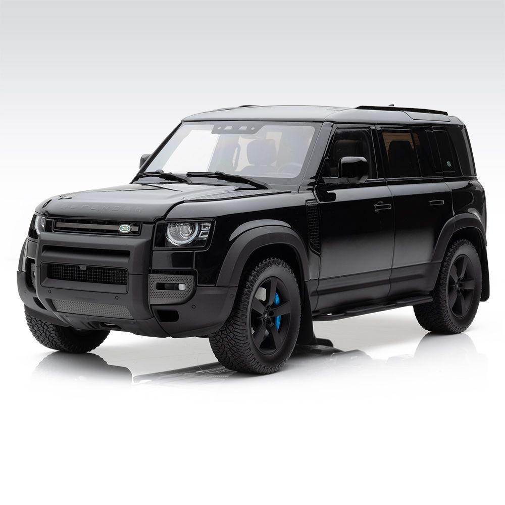 Модель автомобіля Land Rover Defender 110 V8, масштаб 1:18, колір Santorini Black (38980)