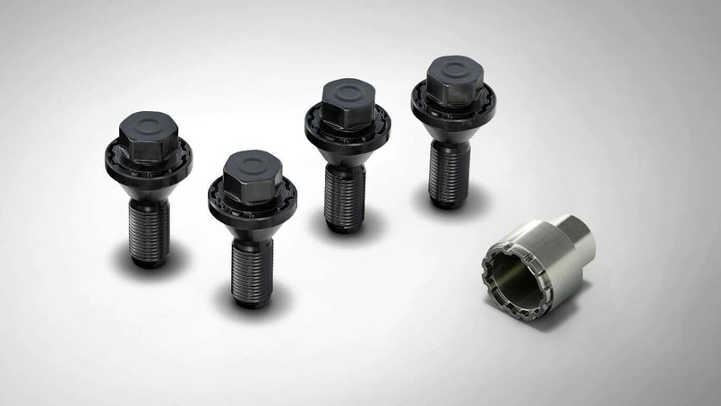 Комплект колісних болтів "секреток" (21985)