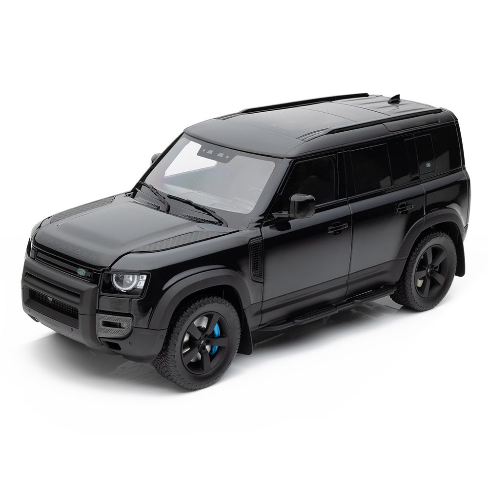 Модель автомобіля Land Rover Defender 110 V8, масштаб 1:18, колір Santorini Black (38980)