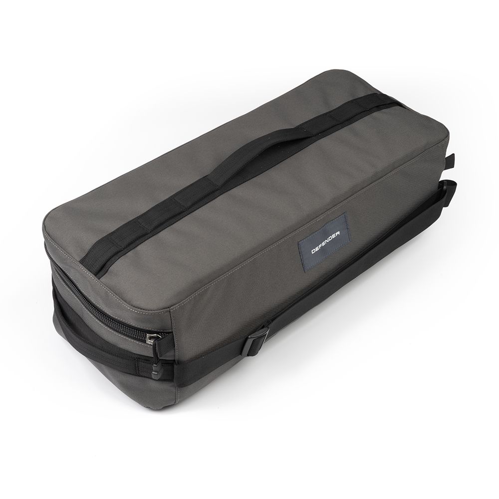 Ковдра для пікніка Defender Yeti, брудовідштовхуюча, водонепроникна, колір чорний з синім (42416)