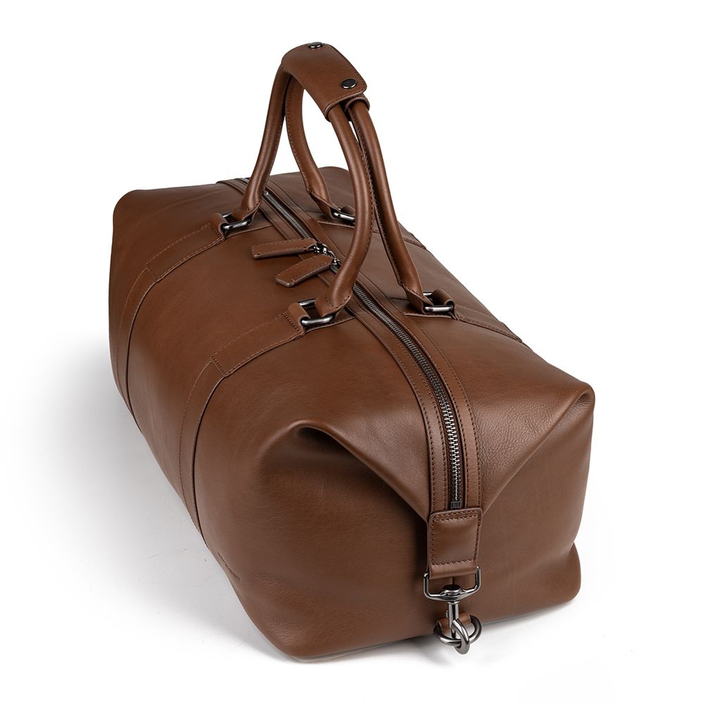 Сумка шкіряна Defender, коричнева (50847)