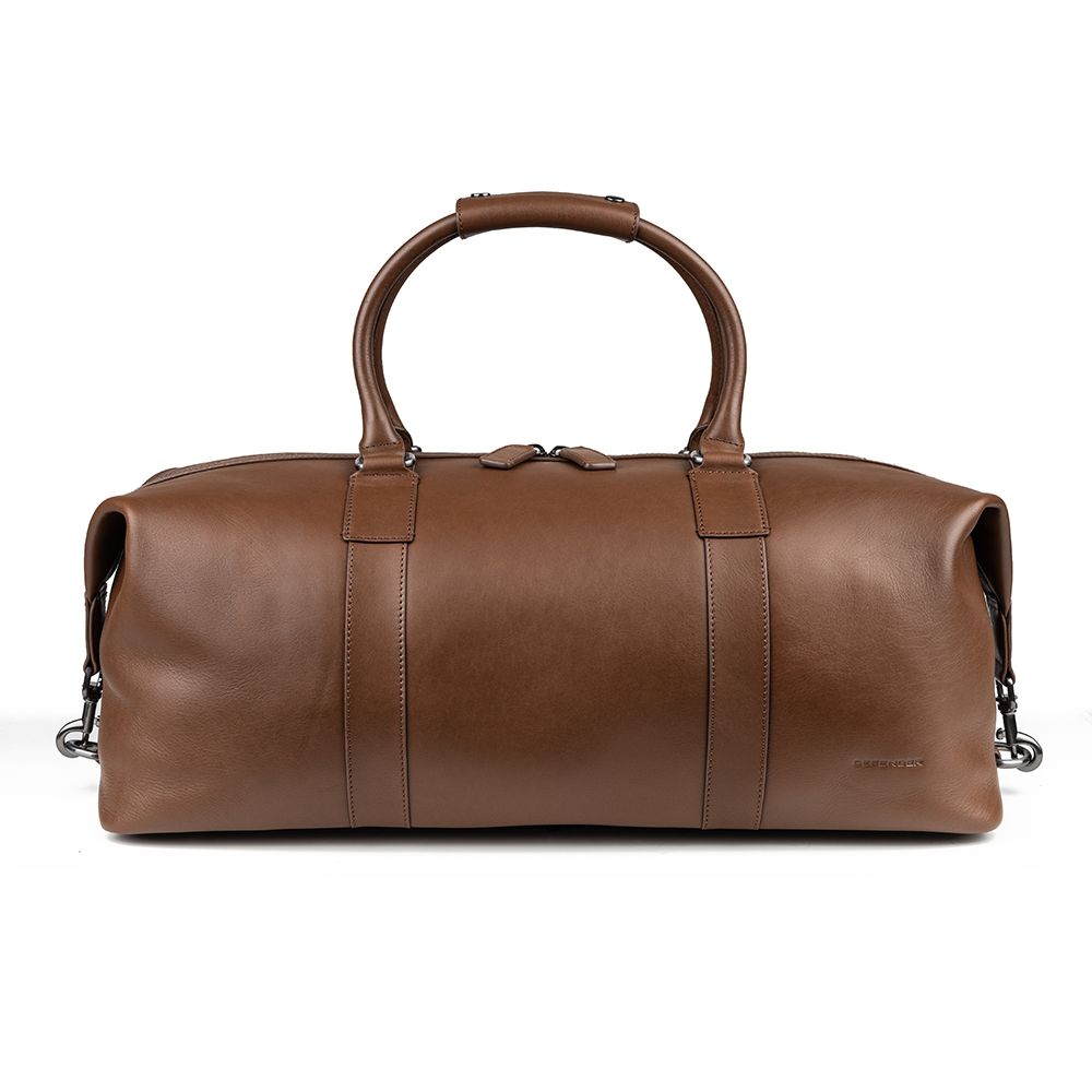 Сумка шкіряна Defender, коричнева (50847)