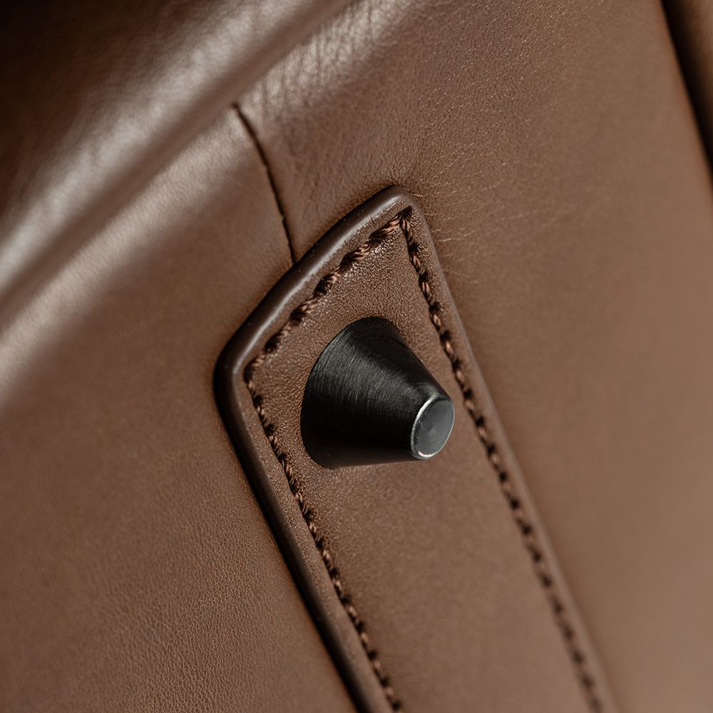 Сумка шкіряна Defender, коричнева (50847)