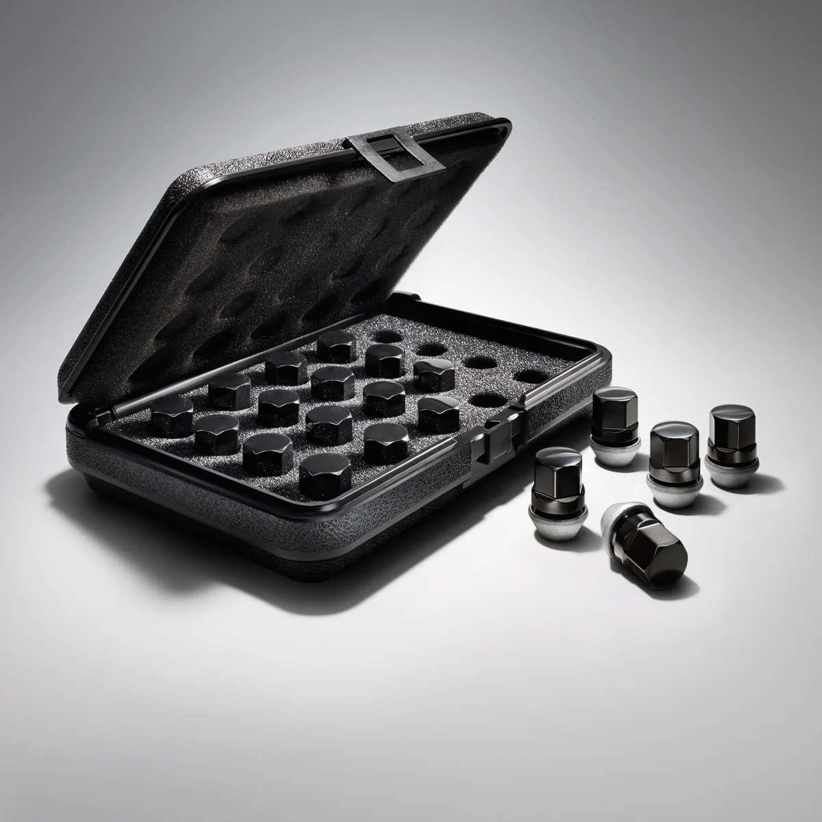 Гайка колісна BLACK CHROME (комплект 20шт.) (35193)