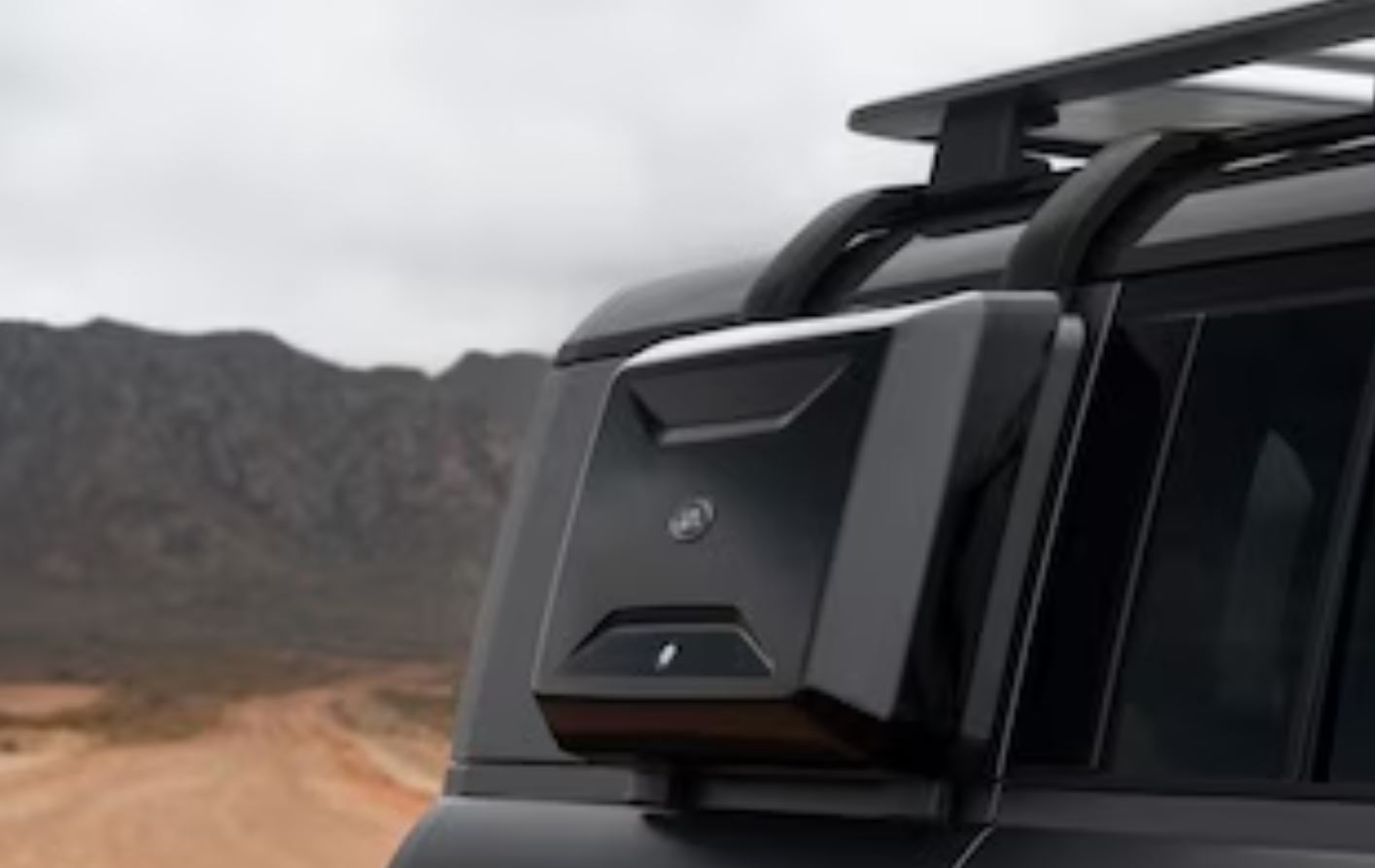 Бокс багажний зовнішній бічний Gloss Black Defender 90, 110 L663 (35864)