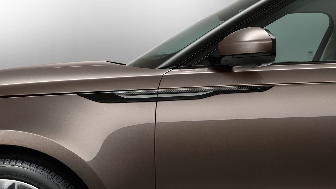 Бічні вентиляційні решітки CARBON Range Rover Velar L560 (36040)