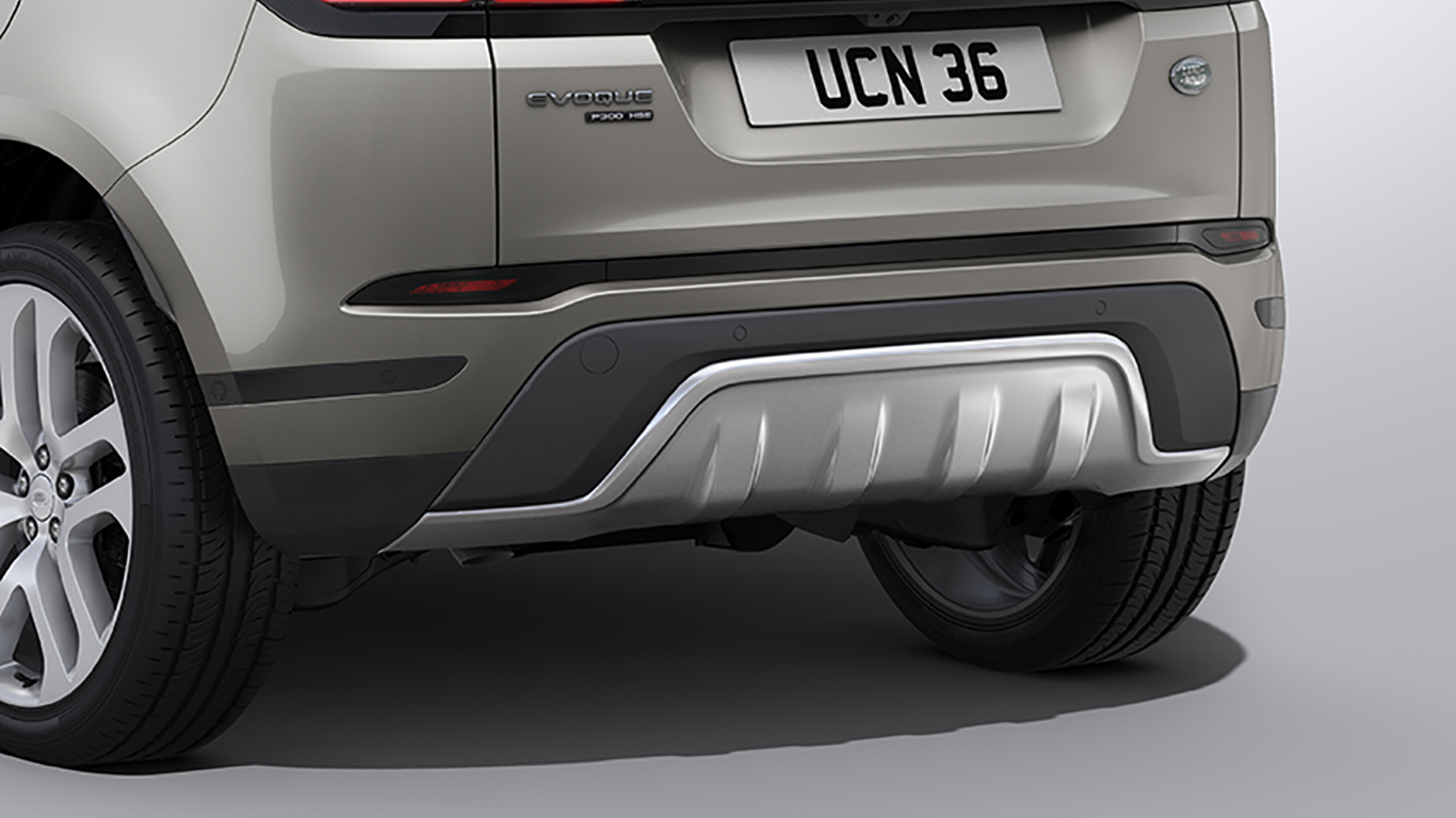 Накладка захисна заднього бампера, металева (окрім Sport/Dynamic) Range Rover Evoque L551 (36048)