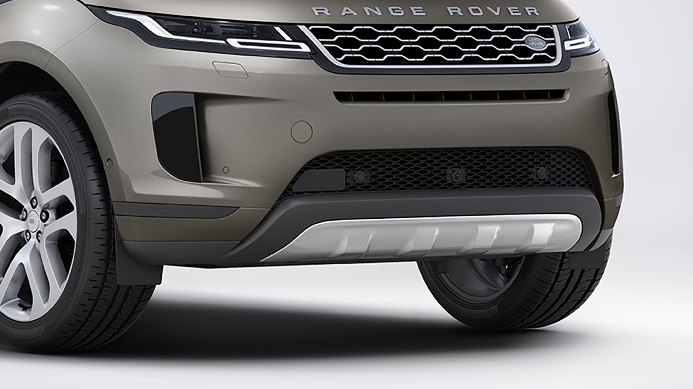 Накладка захисна переднього бампера, металева (окрім Sport/Dynamic) Range Rover Evoque L551 (36047)