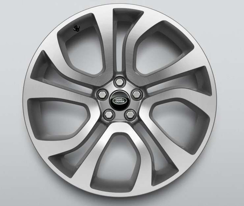 Легкосплавний колісний диск 21" STYLE 5077 DIAMOND TURNED WITH SATIN GLOSS SILVER CONTRAST (35166)