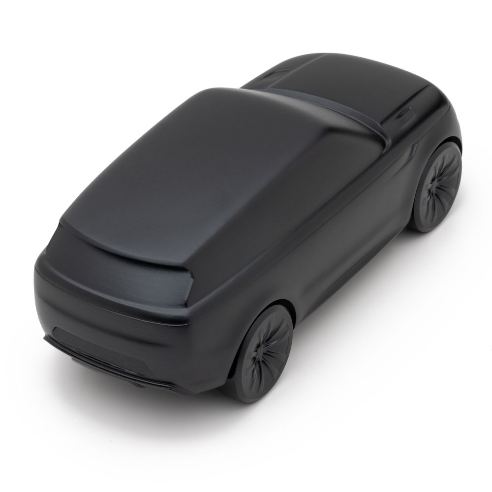 Скульптурна модель автомобіля Range Rover Sport, анодований алюміній, колір Santorini Black (38951)