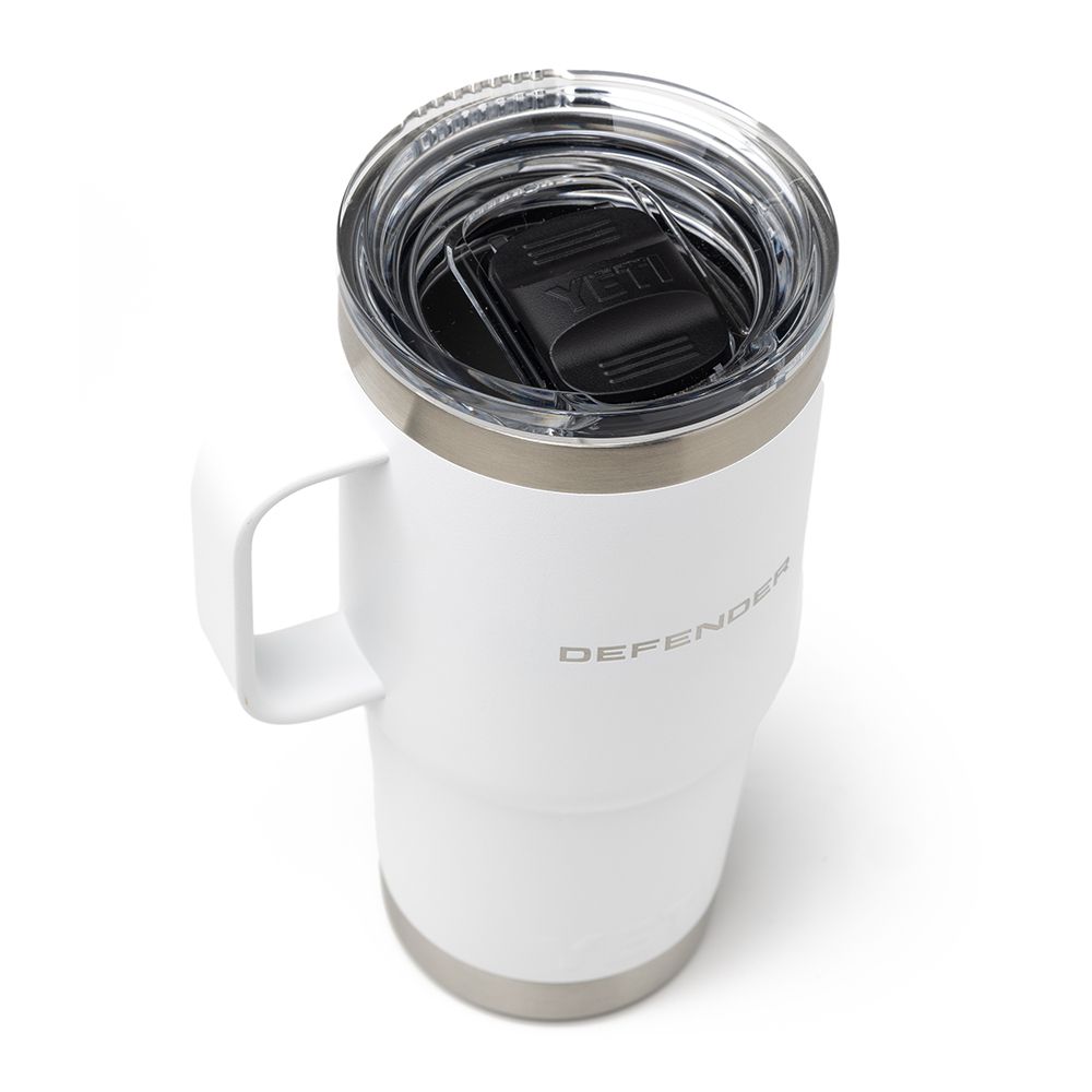 Кружка для подорожей Defender Yeti Rambler®, 591 мл., біла (41464)