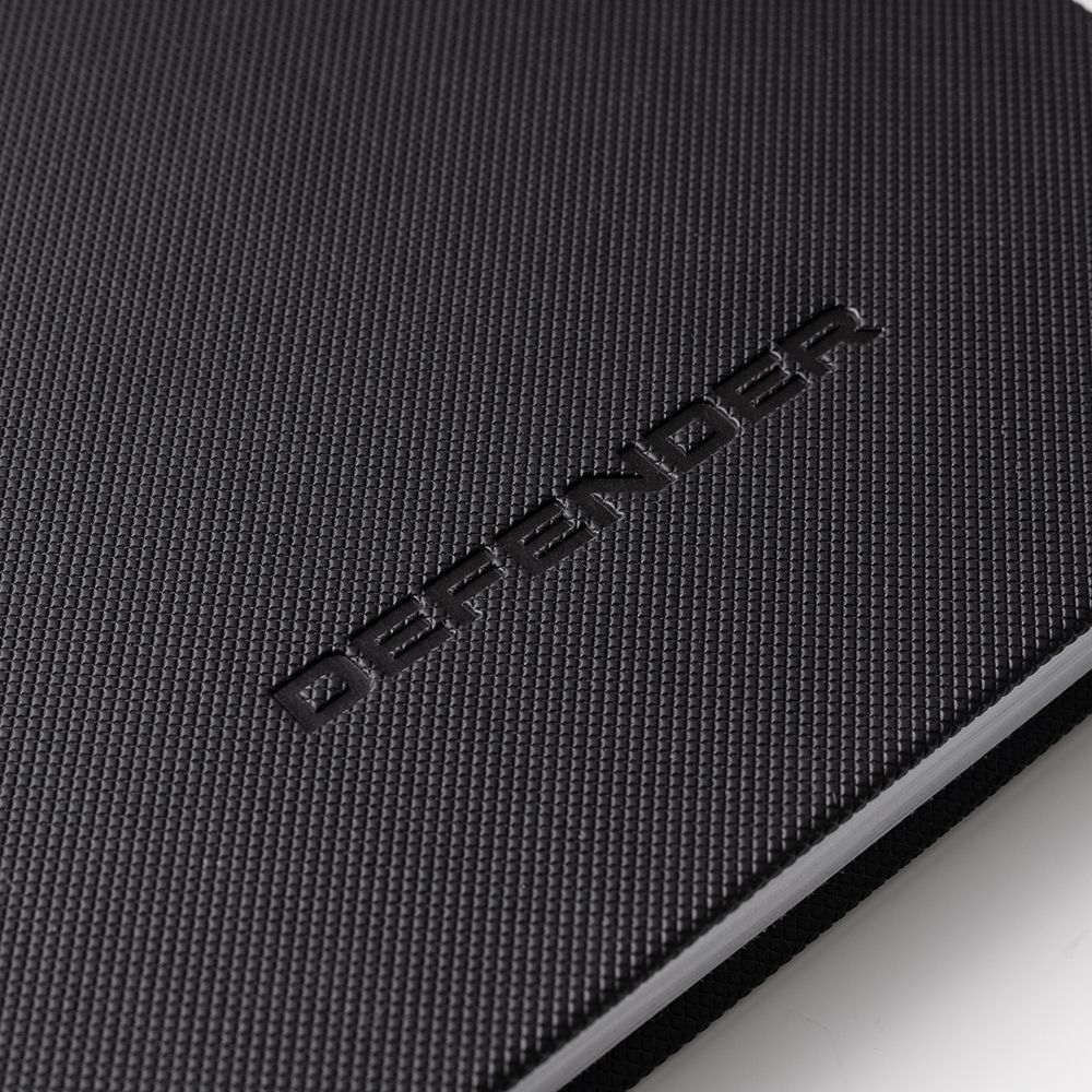Записник Defender A5, чорний (38971)
