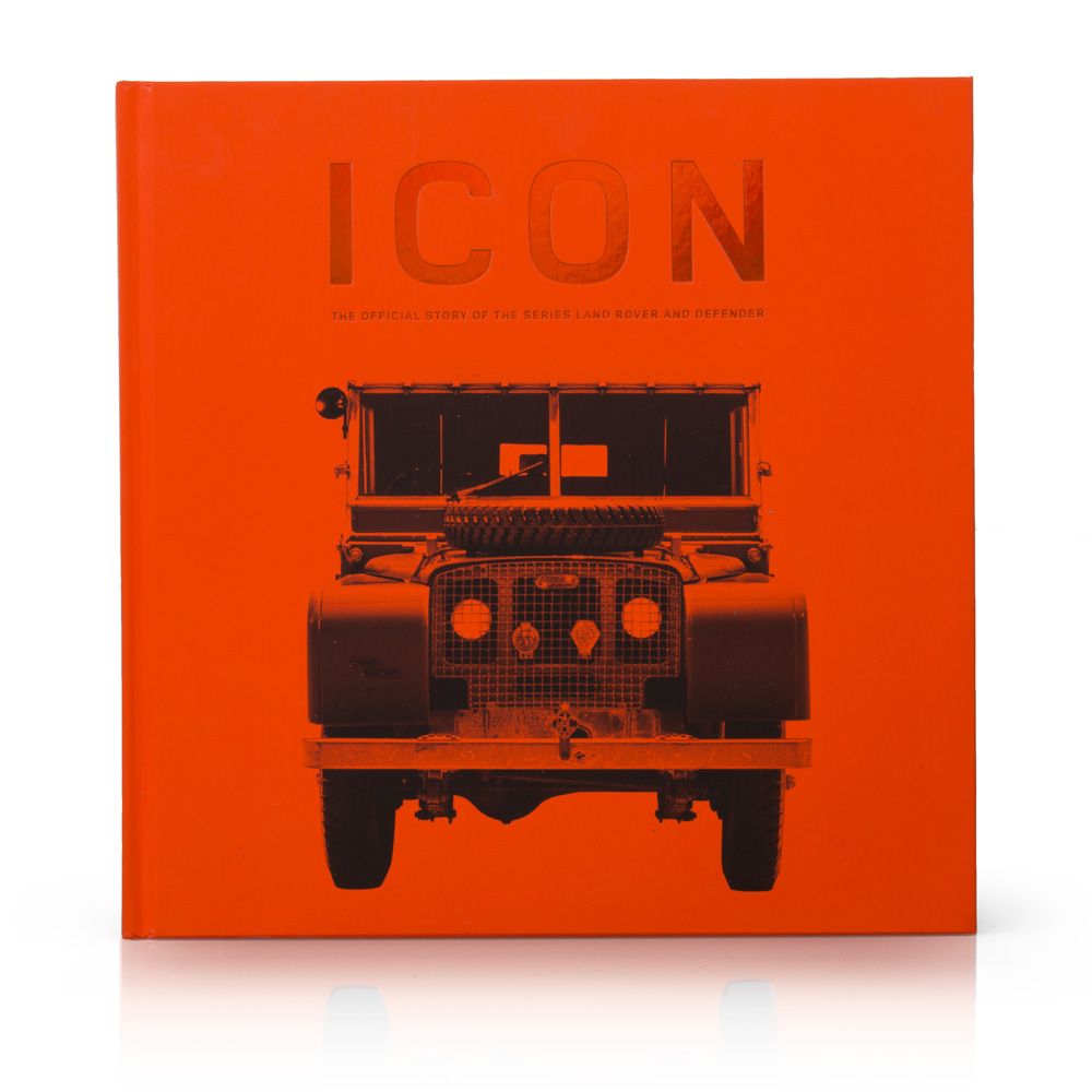 Книга Land Rover Defender Icon, про історію моделі (40992)