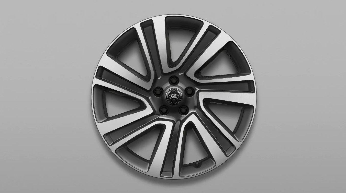 Легкосплавний колісний диск 22" STYLE 7023 DIAMOND TURNED WITH DARK GREY CONTRAST (21974)