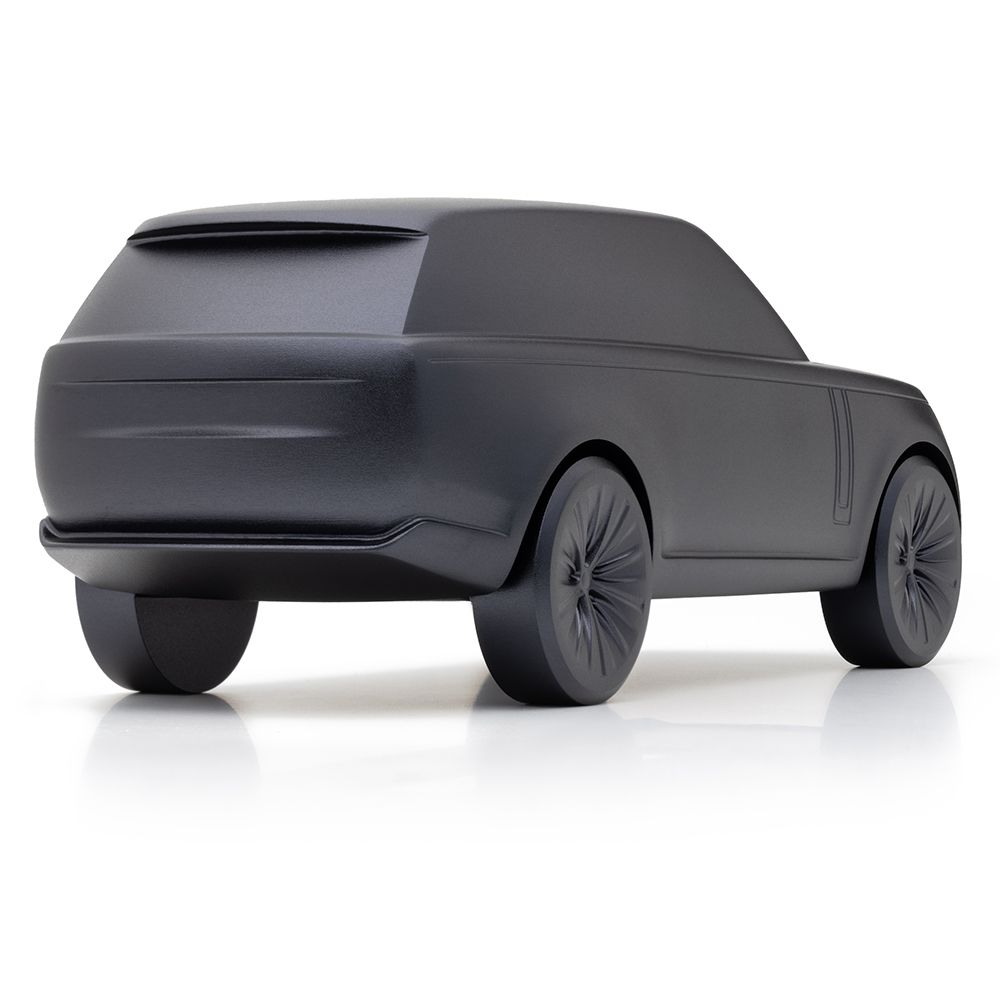 Модель скульптурна автомобіля Range Rover, алюміній, колір Varesine Blue (43859)