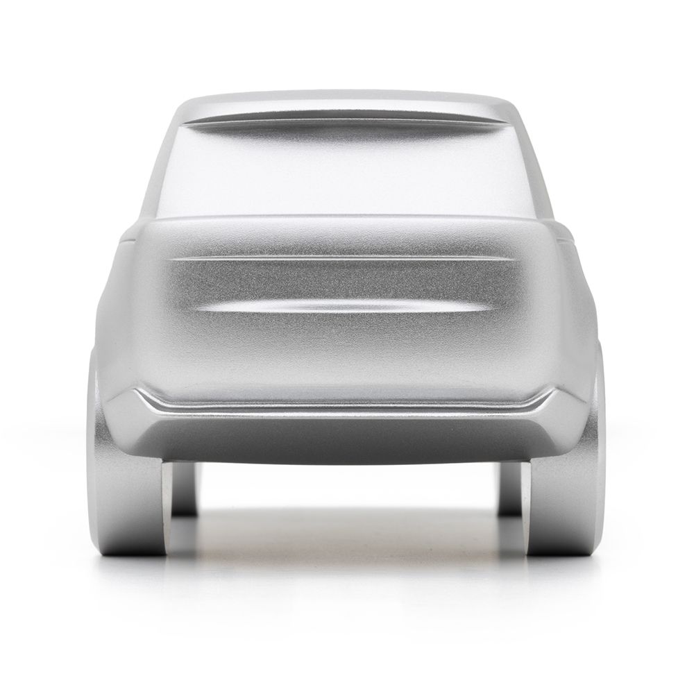 Модель скульптурна автомобіля Range Rover, алюміній, колір Hakuba Silver (43858)