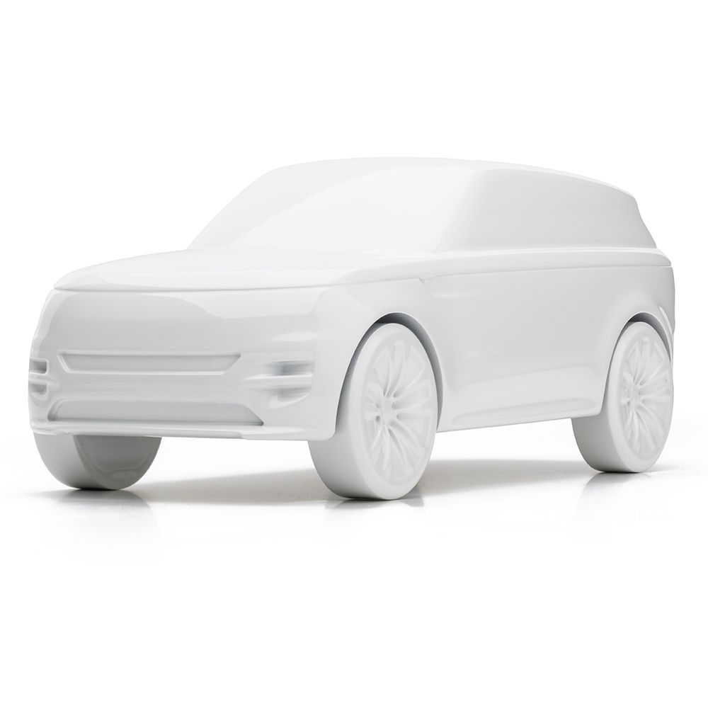 Модель скульптурна автомобіля Range Rover Sport, анодований алюміній, колір White (43845)