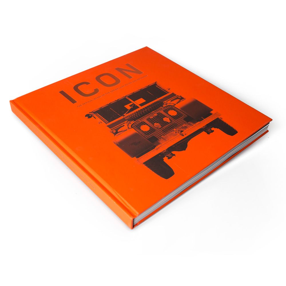 Книга Land Rover Defender Icon, про історію моделі (40992)