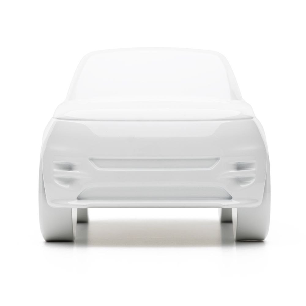 Модель скульптурна автомобіля Range Rover Sport, анодований алюміній, колір White (43845)