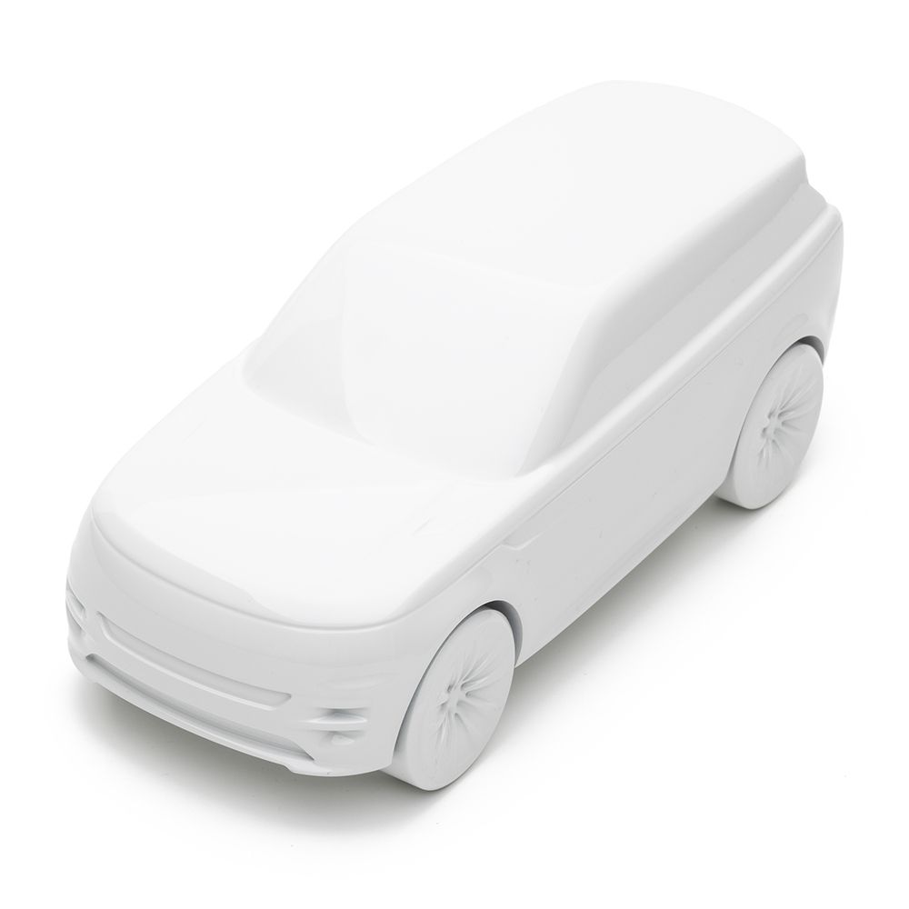 Модель скульптурна автомобіля Range Rover Sport, анодований алюміній, колір White (43845)