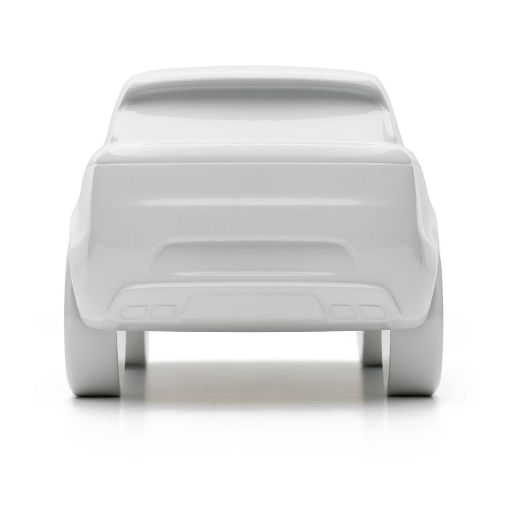 Модель скульптурна автомобіля Range Rover Sport, анодований алюміній, колір White (43845)
