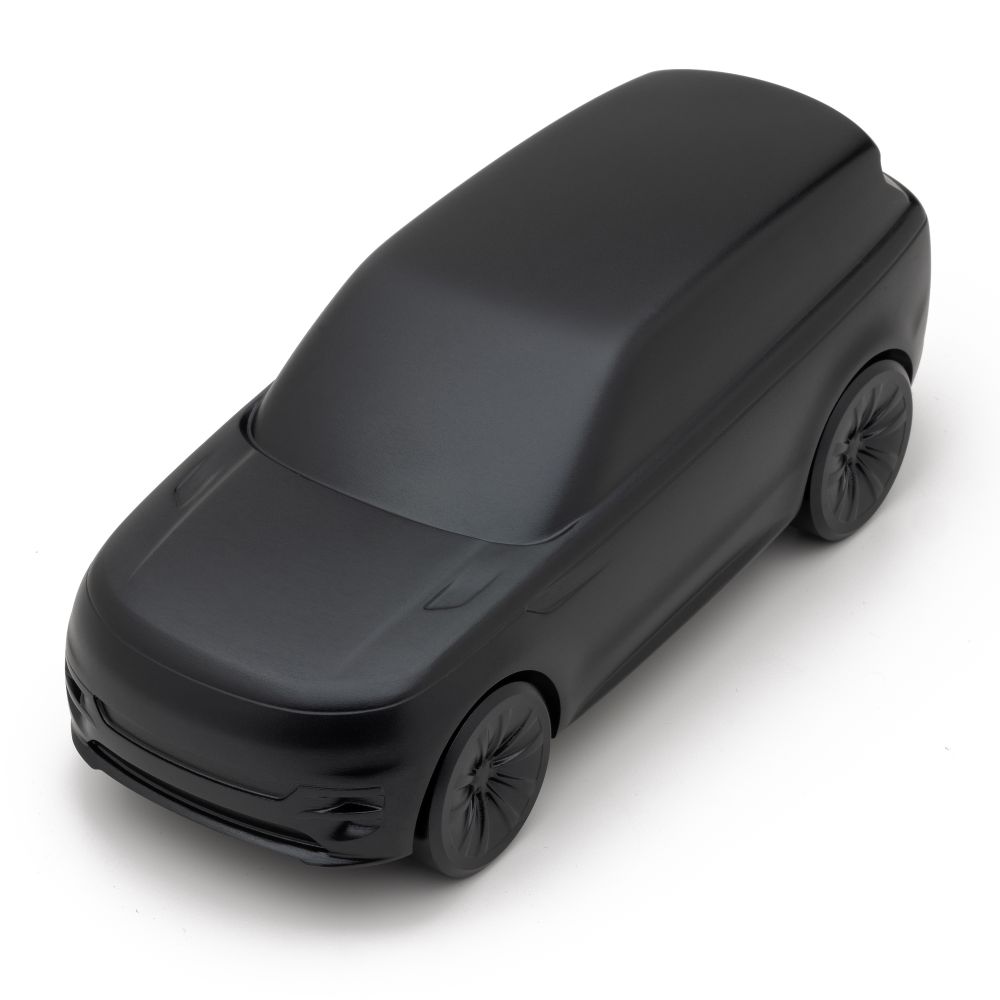 Скульптурна модель автомобіля Range Rover Sport, анодований алюміній, колір Santorini Black (38951)